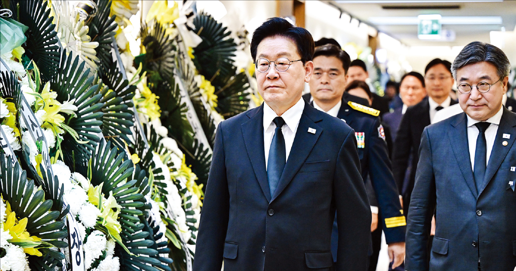 병원으로, 경찰청으로, 장례식장으로⋯ 李 ‘민생행보’ 잰걸음